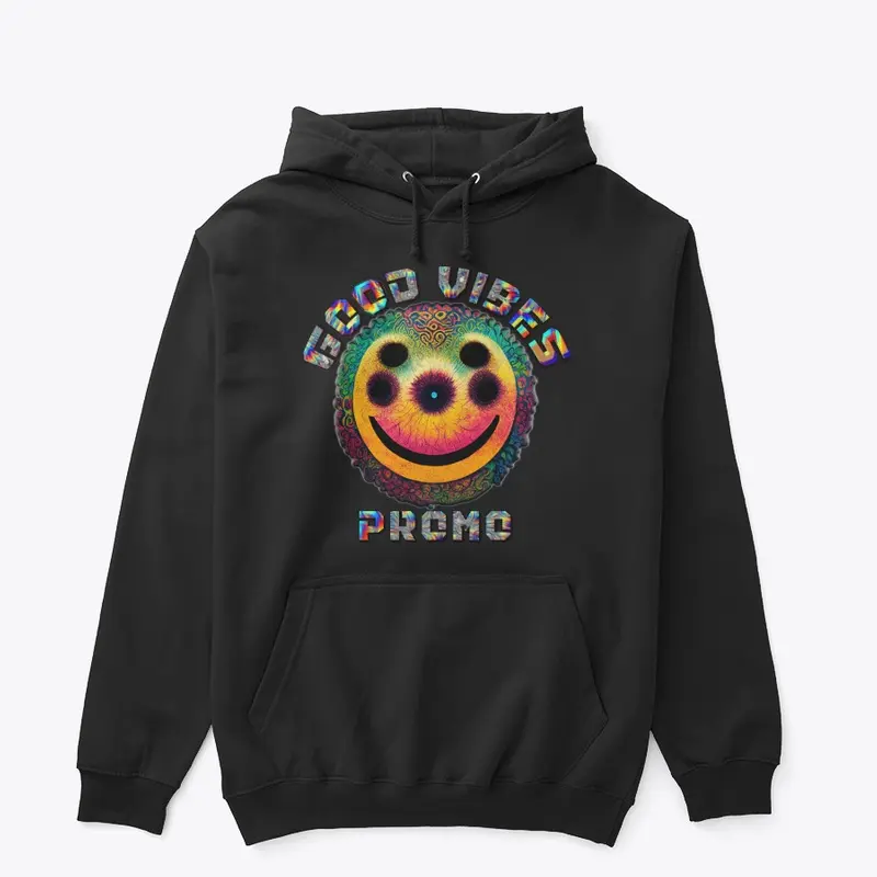 Good Vibes Promo Black Hoodie