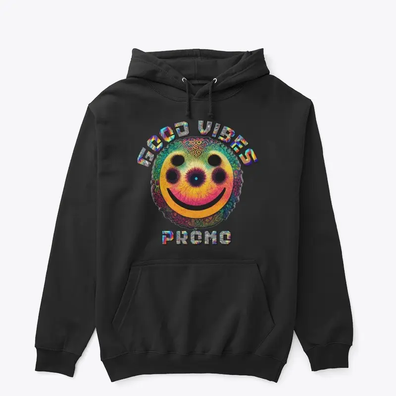 Good Vibes Promo Black Hoodie